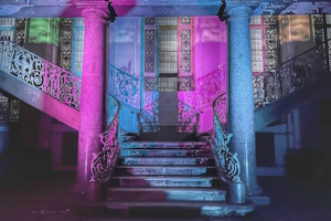 Lost Paces FFM – Lichtspektakel für Lost-Place-Fotofans im alten Frankfurter Polizeipräsidium